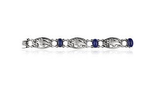 Georg Jensen Bracelet 82 Lapis Lazuli