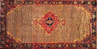 Hand Knotted Persian Mahal Oriental Carpet