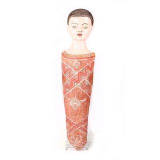 Andean carved "wawa" doll