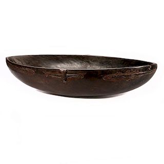Tami Island wood food bowl