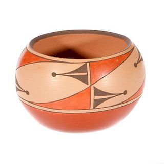 Zia redware bowl