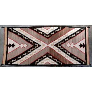 Navajo Red Mesa rug