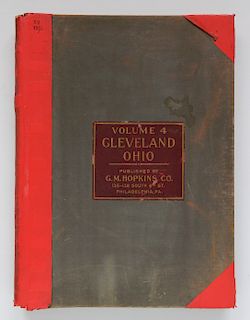 Vol. 4 Plat Book of Cleveland, Ohio               