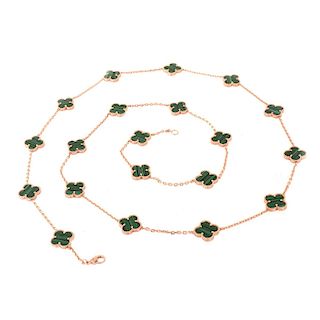 VCA style "Alhambra" Necklace