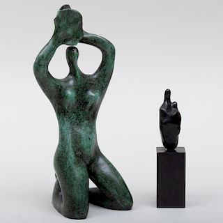 Marzia Colonna (b. 1951): Kneeling Figure
