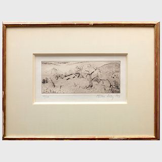 Milton Avery (1885-1965): Japanese Landscape