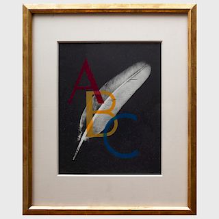 Man Ray (1890-1976) : Alphabet pour adultes