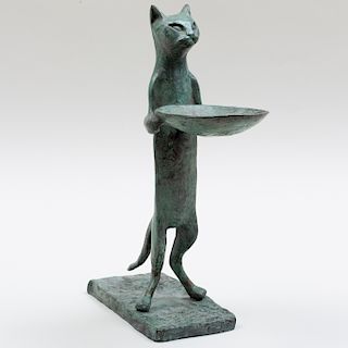 After Diego Giacometti (1902-1985): Le Chat Maitre d'Hotel