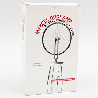 After Marcel Duchamp (1887-1968): Bicycle Wheel Sculpture
