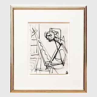 Hans Hofmann (1880-1966): Self Portrait