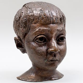 Jacob Epstein (1921-2003): Head of a Boy