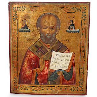 Russian St Nicholas Icon