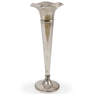 Vintage Sterling Silver Bud Vase