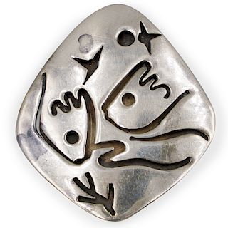 Mexican Silver Pin