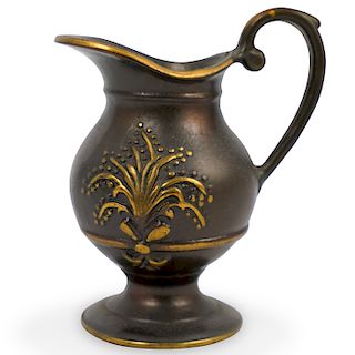 Continental Two Tone Bronze Pitcher