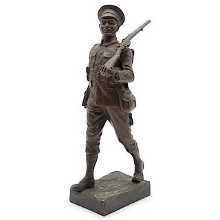 Marching Soldier Bronze