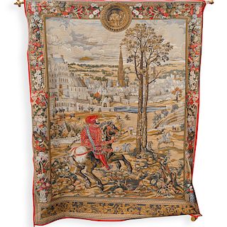 Large Continental Tapestry