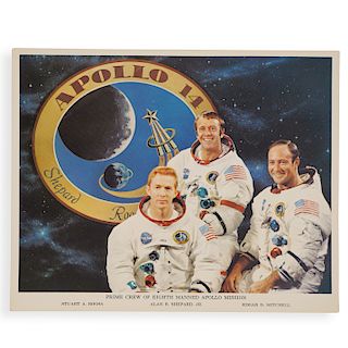 Apollo 14 Astronaut Crew Photograph