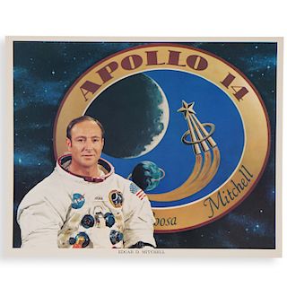 Apollo 14 Astronaut Edgar D. MItchell Photograph