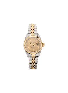 ROLEX OYSTER PERPETUAL DATEJUST. STEEL  AND 18K YELLOW GOLD. REF. 79173