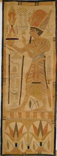 Egyptian textile panel