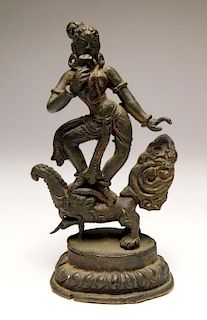 Eastern Indian bronze statue