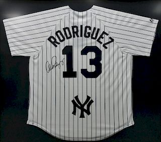 Yankees ALEX RODRIGUEZ Signed Jersey