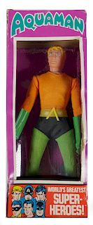 1972 Mego AQUAMAN Superhero Action Figure in Box