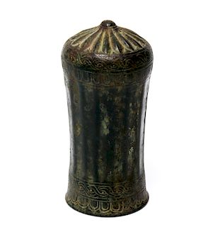 Ancient Greco-Roman Etruscan Situla Bronze Beaker