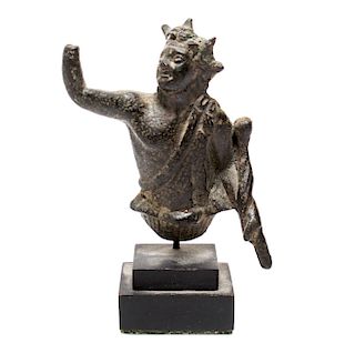 Ancient Greco-Roman "Sol Uelios" Figural Bronze
