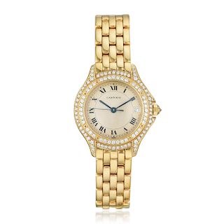 Cartier Ladies Cougar Watch in 18K Gold