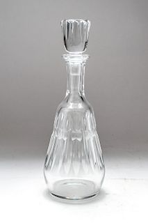 Baccarat Cut-Crystal "Auteuil" Decanter w Stopper