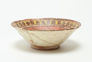 Nishapur Islamic Fritware Pottery Bowl