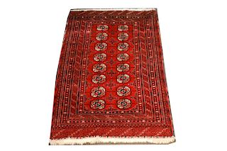 Turkmen Tekke Bokhara Carpet 5' x 3' 2"