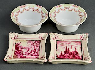 Rosenthal & Schwarzburg Porcelain Dishes, 4