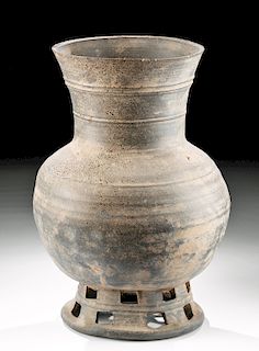 Large Korean Silla Stoneware Kobae Vase