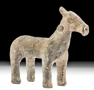 Korean Silla Greyware Horse - Tou