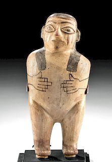 Nazca-Huari Polychrome Female Idol