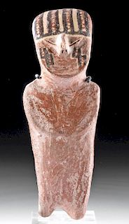 Rare Chilean Polychrome Venus Idol