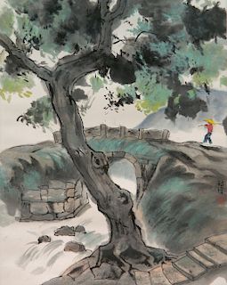 Kang Shiwei watercolor