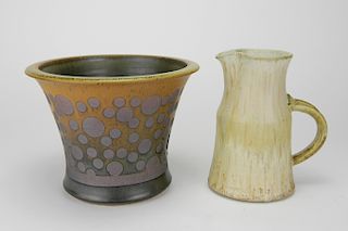 2 George Roby ceramics