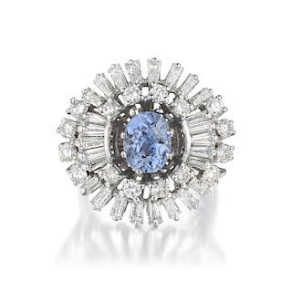 Sapphire and Diamond Ring, Italian