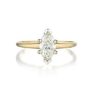 1.18-Carat Marquise-Cut Diamond Ring