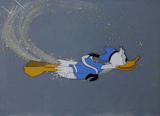 Walt Disney Donald Duck Animation Production Cel