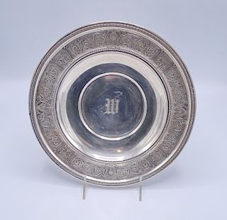 STERLING SILVER CAKE PLATE