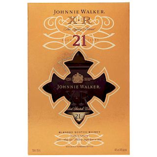 Johnnie Walker. X.R. 21 años. Blended. Scotch Whisky.