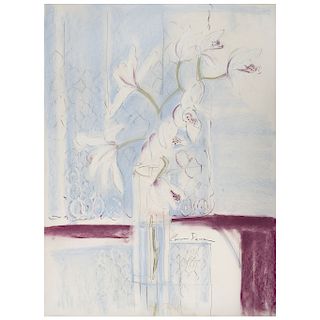 CARMEN PARRA, Untitled, Signed, Pastels and graphite pencil on paper, 27.1 x 20” (69 x 51 cm)