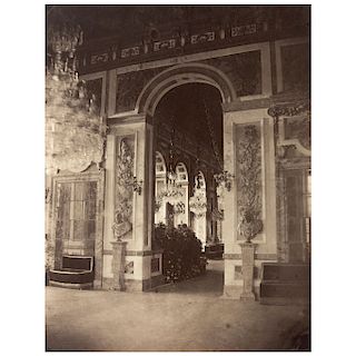 ANDRÉ-ADOLPHE EUGÉNE DISDÉRI, Palacio de Versalles (“Palace of Versailles”), Unsigned, Albumen, 13.77 x 10.6” (35 x 27 cm)