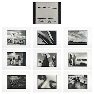 GABRIEL FIGUEROA, 9 photoserigraphs, Signed, Photoserigraphs, Various measurements on each, 9 pieces in the file