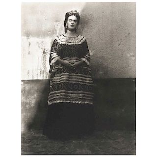 LEO MATIZ, Untitled (Frida Kahlo), Signed by Alejandra Matiz, Photogravure 2 / 5, 13.97 x 10.43” (35.5 x 26.5 cm)